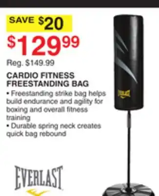 Dunham's Sports Cardio fitness freestanding bag offer