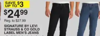Dunham's Sports Signature by levi strauss & co gold label men's jeans offer