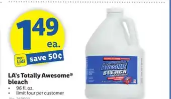 Lidl La's totally awesome bleach offer