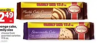 Lidl Sponge cake, family size offer