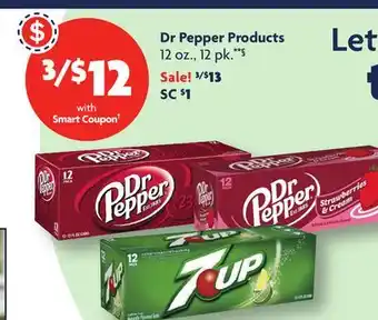 Family Dollar Dr pepper products offer