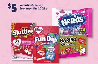 Family Dollar Valentine's candy exchange kits offer