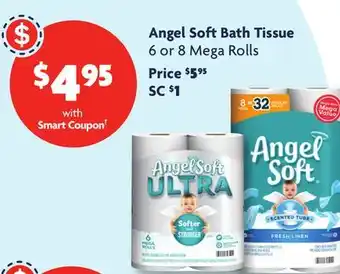 Family Dollar Angel soft bath tissue offer