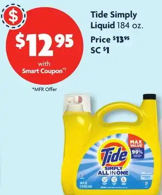 Family Dollar Tide simply liquid offer