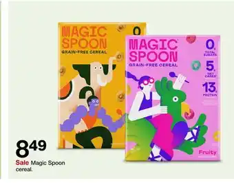 Target Magic spoon cereal offer