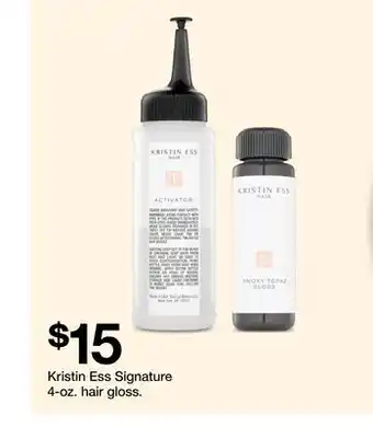 Target Kristin ess signature 4-oz. hair gloss offer