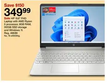 Target Hp 15.6 fhd laptop offer