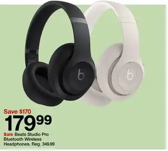 Target Beats studio pro bluetooth wireless headphones offer