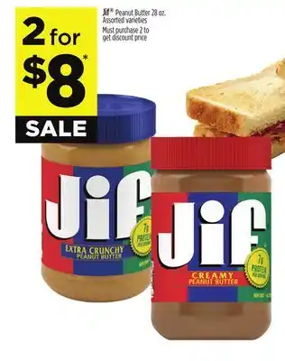 Dollar General Jif peanut butter offer