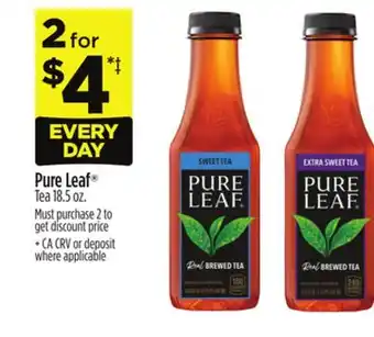 Dollar General Pure leaf tea offer