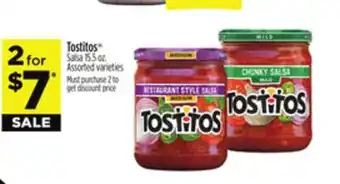 Dollar General Tostitos salsa offer