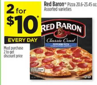 Dollar General Red baron pizza offer