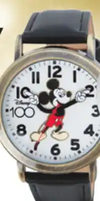 Big 5 Disney adult 100th anniversary antique mickey mouse moving hands watch offer