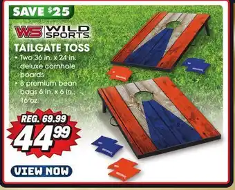 Big 5 Wild sports tailgate toss offer