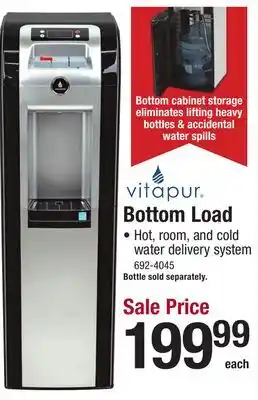 Menards Bottom load water cooler offer