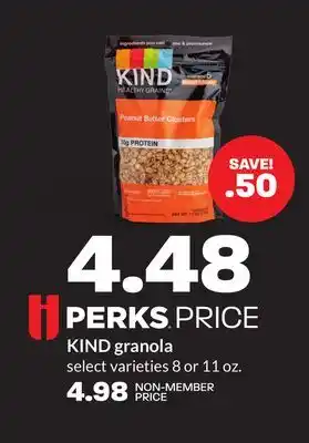 Hy-Vee Kind granola offer