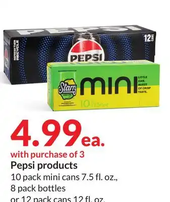 Hy-Vee Pepsi products offer