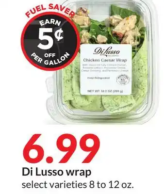 Hy-Vee Di lusso wrap offer