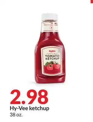 Hy-Vee Hy-vee ketchup offer