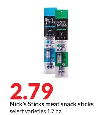 Hy-Vee Nick's sticks meat snack sticks offer