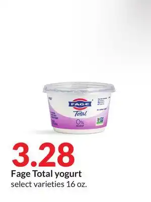 Hy-Vee Fage total yogurt offer