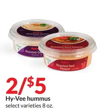Hy-Vee Hy-vee hummus offer