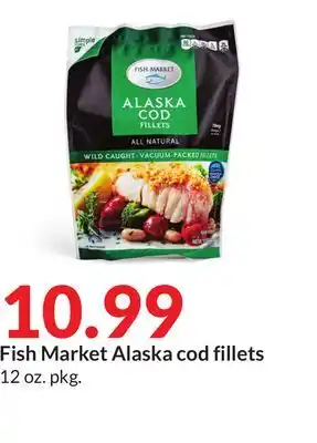 Hy-Vee Fish market alaska cod fillets offer