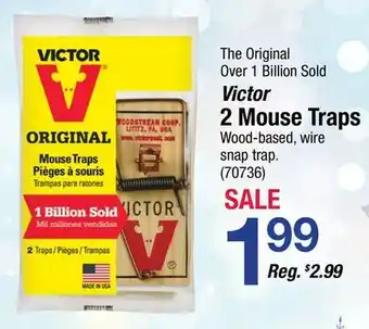 Ace Hardware Victor 2 mouse traps offer