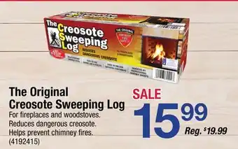 Ace Hardware The original creosote sweeping log offer