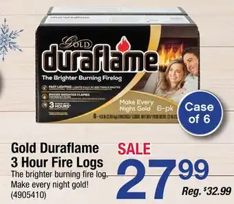 Ace Hardware Gold duraflame 3 hour fire logs offer