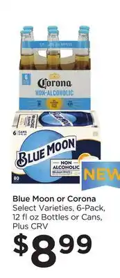 Food 4 Less Blue moon or corona offer