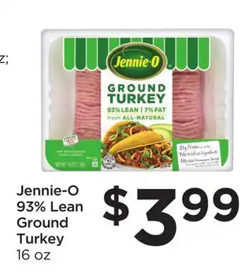 Food 4 Less Jennie-o 93% lean ground turkey offer