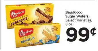 Food 4 Less Bauducco sugar wafers offer