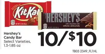 Food 4 Less Hershey's candy bar offer