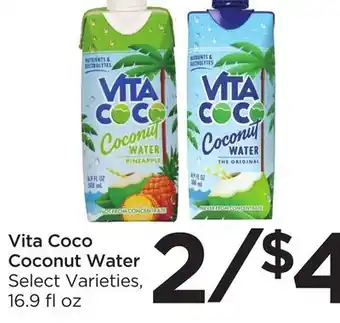Food 4 Less Vita coco coconut water offer