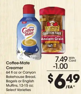 Ralphs Coffee-mate creamer offer