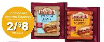 Ralphs Johnsonville smoked sausage offer