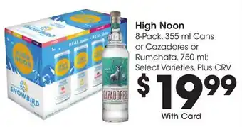 Ralphs High noon offer