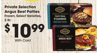 Ralphs Private selection angus beef patties offer