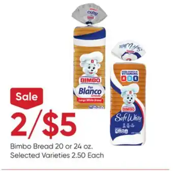 Stater Bros Bimbo bread offer