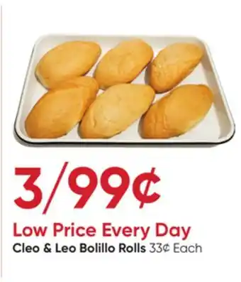 Stater Bros Cleo & leo bolillo rolls offer