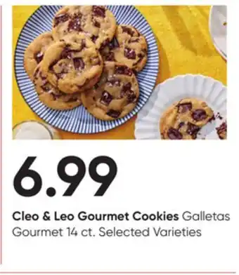 Stater Bros Cleo & leo gourmet cookies offer