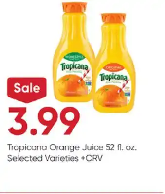 Stater Bros Tropicana orange juice offer