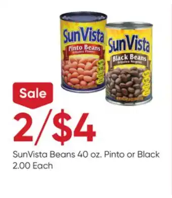 Stater Bros Sunvista beans offer