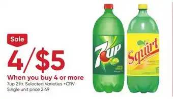 Stater Bros 7up offer