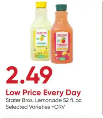 Stater Bros Stater bros. lemonade offer