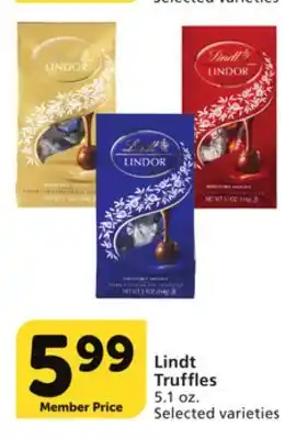 Vons Lindt truffles offer