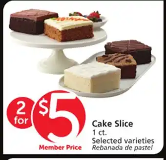 Vons Cake slice offer