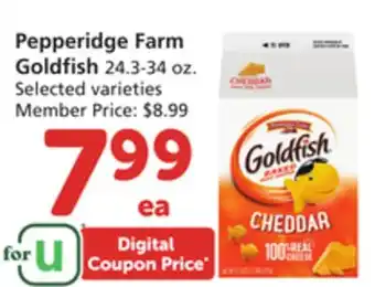 Vons Pepperidge farm goldfish offer