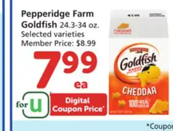 Albertsons Pepperidge farm goldfish offer